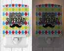 100% Pure Dad Argyle Ceramic Night Light BB5440CNL 100% Pure Dad Argyle Ceramic Night Light BB5440CNL