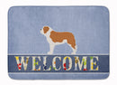Saint Bernard Welcome Machine Washable Memory Foam Mat BB5580RUG Saint Bernard Welcome Machine Washable Memory Foam Mat BB5580RUG