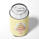 3 Tier Cake on Yellow Can or Bottle Hugger BB7290CC 3 Tier Cake on Yellow Can or Bottle Hugger BB7290CC