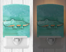 Alligator Watercolor Ceramic Night Light BB7385CNL Alligator Watercolor Ceramic Night Light BB7385CNL