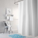 Watercolor Snowflake on Blue Machine Washable Memory Foam Mat BB7553RUG Watercolor Snowflake on Blue Machine Washable Memory Foam Mat BB7553RUG