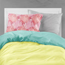 Watercolor Red Hearts Fabric Standard Pillowcase – Artistic Decorative Front, White Back BB7565PILLOWCASE Watercolor Red Hearts Fabric Standard Pillowcase – Artistic Decorative Front, White Back BB7565PILLOWCASE