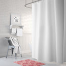 Watercolor Red Striped Hearts Machine Washable Memory Foam Mat BB7567RUG Watercolor Red Striped Hearts Machine Washable Memory Foam Mat BB7567RUG