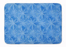 Watercolor Dark Blue Winter Snowflakes Machine Washable Memory Foam Mat BB7576RUG Watercolor Dark Blue Winter Snowflakes Machine Washable Memory Foam Mat BB7576RUG