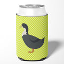 Blue Swedish Duck Green Can or Bottle Hugger BB7688CC Blue Swedish Duck Green Can or Bottle Hugger BB7688CC