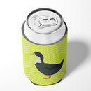 Blue Swedish Duck Green Can or Bottle Hugger BB7688CC Blue Swedish Duck Green Can or Bottle Hugger BB7688CC