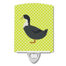 Blue Swedish Duck Green Ceramic Night Light BB7688CNL Blue Swedish Duck Green Ceramic Night Light BB7688CNL