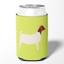 Boer Goat Green Can or Bottle Hugger BB7712CC Boer Goat Green Can or Bottle Hugger BB7712CC