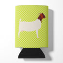 Boer Goat Green Can or Bottle Hugger BB7712CC Boer Goat Green Can or Bottle Hugger BB7712CC