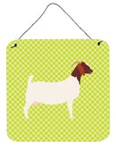 Boer Goat Green Wall or Door Hanging Prints BB7712DS66 Boer Goat Green Wall or Door Hanging Prints BB7712DS66