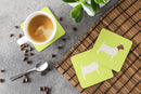 Boer Goat Green Foam Coaster  BB7712FC Boer Goat Green Foam Coaster  BB7712FC
