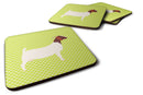 Boer Goat Green Foam Coaster  BB7712FC Boer Goat Green Foam Coaster  BB7712FC