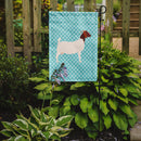 Boer Goat Blue Check Garden Flag - Outdoor Decorative Yard Flag Boer Goat Blue Check Garden Flag - Outdoor Decorative Yard Flag