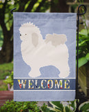 Bolognese Welcome Garden Flag - Outdoor Decorative Yard Flag BB8309GF Bolognese Welcome Garden Flag - Outdoor Decorative Yard Flag BB8309GF