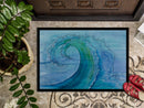 Abstract Wave Doormat - 24x36 Decorative Floor Mat β Indoor/Outdoor Rug with Artistic Flair BB8531JMAT Abstract Wave Doormat - 24x36 Decorative Floor Mat β Indoor/Outdoor Rug with Artistic Flair BB8531JMAT