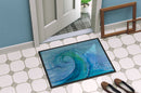 Abstract Wave Doormat - 18x27 Decorative Floor Mat β Indoor/Outdoor Rug with Artistic Flair BB8531MAT Abstract Wave Doormat - 18x27 Decorative Floor Mat β Indoor/Outdoor Rug with Artistic Flair BB8531MAT