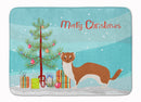 Weasel Christmas Machine Washable Memory Foam Mat BB9237RUG Weasel Christmas Machine Washable Memory Foam Mat BB9237RUG