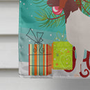 Boer Goat Christmas Flag Canvas House Size BB9253CHF Boer Goat Christmas Flag Canvas House Size BB9253CHF