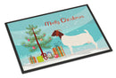 Boer Goat Christmas Doormat - 24x36 Decorative Floor Mat β Indoor/Outdoor Rug with Artistic Flair BB9253JMAT Boer Goat Christmas Doormat - 24x36 Decorative Floor Mat β Indoor/Outdoor Rug with Artistic Flair BB9253JMAT