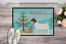Boer Goat Christmas Doormat - 18x27 Decorative Floor Mat β Indoor/Outdoor Rug with Artistic Flair BB9253MAT Boer Goat Christmas Doormat - 18x27 Decorative Floor Mat β Indoor/Outdoor Rug with Artistic Flair BB9253MAT