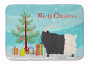 Welsh Black-Necked Goat Christmas Machine Washable Memory Foam Mat BB9254RUG Welsh Black-Necked Goat Christmas Machine Washable Memory Foam Mat BB9254RUG