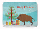Wild Boar Pig Christmas Machine Washable Memory Foam Mat BB9303RUG Wild Boar Pig Christmas Machine Washable Memory Foam Mat BB9303RUG
