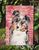 Australian Shepherd Love Garden Flag - Outdoor Decorative Yard Flag BB9467GF Australian Shepherd Love Garden Flag - Outdoor Decorative Yard Flag BB9467GF