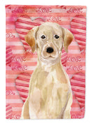 Yellow Labrador Love Garden Flag - Outdoor Decorative Yard Flag BB9471GF Yellow Labrador Love Garden Flag - Outdoor Decorative Yard Flag BB9471GF