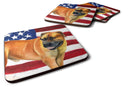 Boerboel Mastiff Patriotic Foam Coaster  BB9646FC Boerboel Mastiff Patriotic Foam Coaster  BB9646FC