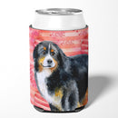 Bernese Mountain Dog Love Can or Bottle Hugger BB9732CC Bernese Mountain Dog Love Can or Bottle Hugger BB9732CC