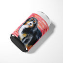 Bernese Mountain Dog Love Can or Bottle Hugger BB9732CC Bernese Mountain Dog Love Can or Bottle Hugger BB9732CC