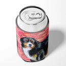 Bernese Mountain Dog Love Can or Bottle Hugger BB9732CC Bernese Mountain Dog Love Can or Bottle Hugger BB9732CC