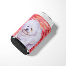 Bichon Frise Love Can or Bottle Hugger BB9735CC Bichon Frise Love Can or Bottle Hugger BB9735CC