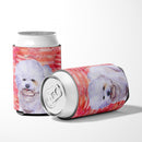 Bichon Frise Love Can or Bottle Hugger BB9735CC Bichon Frise Love Can or Bottle Hugger BB9735CC