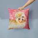 Morkie Love Throw Pillow - 14x14 Decorative Pillow β Art for Your Home & Patio BB9755PW1414 Morkie Love Throw Pillow - 14x14 Decorative Pillow β Art for Your Home & Patio BB9755PW1414
