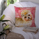 Morkie Love Throw Pillow - 14x14 Decorative Pillow β Art for Your Home & Patio BB9755PW1414 Morkie Love Throw Pillow - 14x14 Decorative Pillow β Art for Your Home & Patio BB9755PW1414