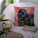 Newfoundland Love Throw Pillow - 14x14 Decorative Pillow β Art for Your Home & Patio BB9758PW1414 Newfoundland Love Throw Pillow - 14x14 Decorative Pillow β Art for Your Home & Patio BB9758PW1414