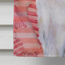 Borzoi Love Flag Canvas House Size BB9759CHF Borzoi Love Flag Canvas House Size BB9759CHF