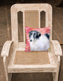 Borzoi Love Fabric Decorative Pillow BB9759PW1818 Borzoi Love Fabric Decorative Pillow BB9759PW1818