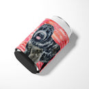 Black Russian Terrier Love Can or Bottle Hugger BB9764CC Black Russian Terrier Love Can or Bottle Hugger BB9764CC