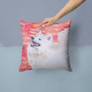 Samoyed Love Throw Pillow - 14x14 Decorative Pillow β Art for Your Home & Patio BB9778PW1414 Samoyed Love Throw Pillow - 14x14 Decorative Pillow β Art for Your Home & Patio BB9778PW1414
