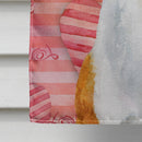Basenji Love Flag Canvas House Size BB9779CHF Basenji Love Flag Canvas House Size BB9779CHF