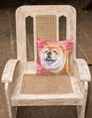 Cane Corso Love Fabric Decorative Pillow BB9782PW1818 Cane Corso Love Fabric Decorative Pillow BB9782PW1818