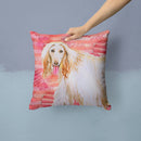 Afghan Hound Love Throw Pillow - 14x14 Decorative Pillow β Art for Your Home & Patio BB9789PW1414 Afghan Hound Love Throw Pillow - 14x14 Decorative Pillow β Art for Your Home & Patio BB9789PW1414