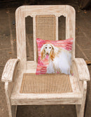 Afghan Hound Love Fabric Decorative Pillow BB9789PW1818 Afghan Hound Love Fabric Decorative Pillow BB9789PW1818