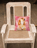 Cocker Spaniel Love Fabric Decorative Pillow BB9793PW1818 Cocker Spaniel Love Fabric Decorative Pillow BB9793PW1818