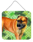 Boerboel Mastiff St Patrick's Wall or Door Hanging Prints BB9820DS66 Boerboel Mastiff St Patrick's Wall or Door Hanging Prints BB9820DS66
