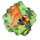 Boerboel Mastiff St Patrick's Foam Coaster  BB9820FC Boerboel Mastiff St Patrick's Foam Coaster  BB9820FC