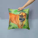 Boerboel Mastiff St Patrick's Throw Pillow - 14x14 Decorative Pillow β Art for Your Home & Patio BB9820PW1414 Boerboel Mastiff St Patrick's Throw Pillow - 14x14 Decorative Pillow β Art for Your Home & Patio BB9820PW1414