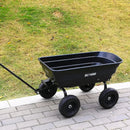 BILT HARD 4 Cu.Ft. 10" No-Flat Tires Poly Yard Dump Cart with 180° Rotating Handle, 600 lbs Capacity Heavy Duty Garden Carts and Wagons BILT HARD 4 Cu.Ft. 10" No-Flat Tires Poly Yard Dump Cart with 180° Rotating Handle, 600 lbs Capacity Heavy Duty Garden Carts and Wagons